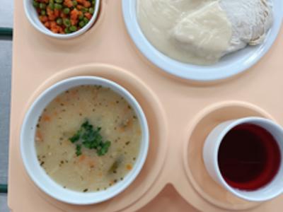Posiłek na dzień 13.08.2025 roku - obiad dieta podstawowa