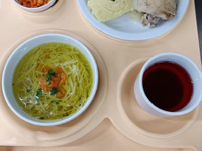 Posiłek na dzień 20.08.2025 roku - obiad dieta łatwostrawna.