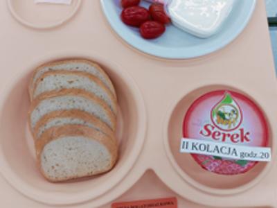 Posiłek na dzień 29.08.2025 roku - kolacja dieta łatwostrawna bogatobiałkowa.