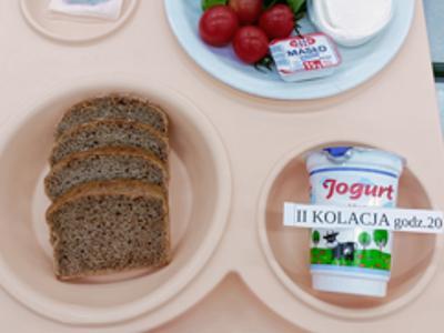 Posiłek na dzień 02.09.2025 roku - kolacja dieta cukrzycowa - dieta z ograniczeniem łatwo przyswajalnych węglowodanów.