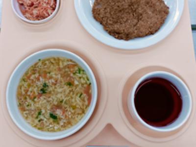 Posiłek na dzień 09.09.2025 roku - obiad dieta podstawowa.
