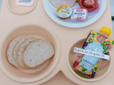 Posiłek na dzień 11.09.2025 roku - kolacja dieta łatwostrawna.