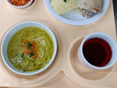 Posiłek na dzień 17.09.2025 roku - obiad dieta łatwostrawna.