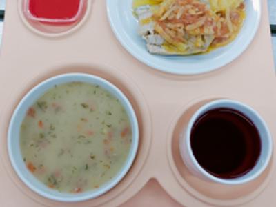 Posiłek na dzień 19.09.2025 roku - obiad dieta łatwostrawna.
