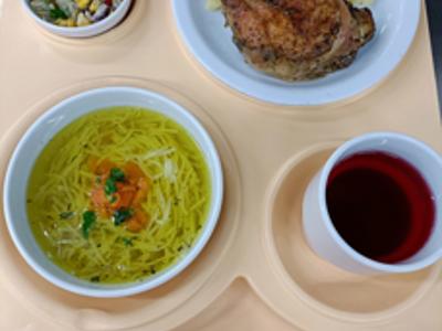 Posiłek na dzień 17.09.2025 roku - obiad dieta podstawowa.