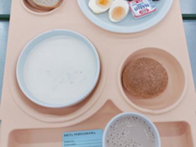 Posiłek na dzień 26.09.2025 roku (piątek) - śniadanie dieta podstawowa