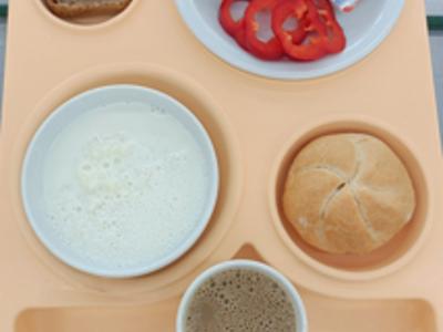 Posiłek na dzień 23.09.2025 roku - śniadanie dieta podstawowa.