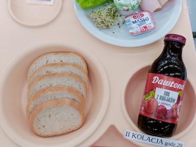 Posiłek na dzień 02.10.2025 roku - kolacja dieta łatwostrawna bogatobiałkowa.