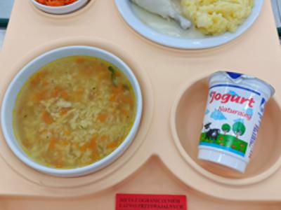 Posiłek na dzień 01.10.2025 roku - obiad dieta cukrzycowa - dieta z ograniczeniem łatwo przyswajalnych węglowodanów.