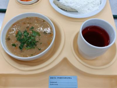 Posiłek na dzień 03.10.2025 roku - obiad dieta podstawowa.