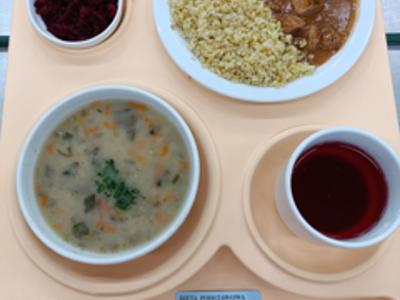 Posiłek na dzień 09.10.2025 roku - obiad dieta podstawowa 