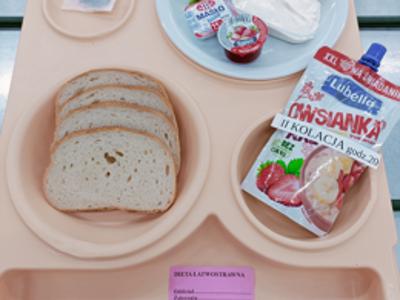 Posiłek na dzień 10.10.2025 roku - kolacja dieta łatwostrawna 