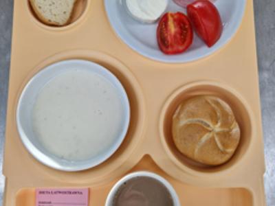 Posiłek na dzień 08.10.2025 roku - śniadanie dieta łatwostrawna 