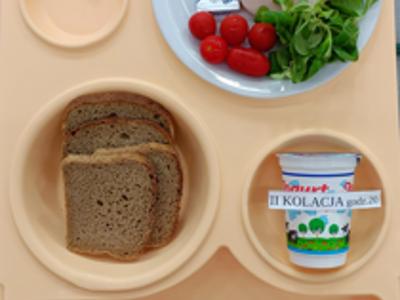 Posiłek na dzień 13.10.2025 roku - kolacja dieta cukrzycowa - dieta z ograniczeniem łatwo przyswajalnych węglowodanów.
