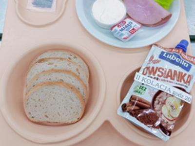 Posiłek na dzień 14.10.2025 roku - kolacja dieta łatwostrawna.