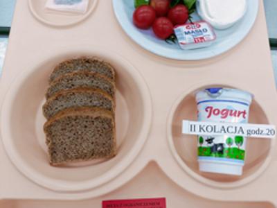 Posiłek na dzień 24.10.2025 roku - kolacja dieta cukrzycowa - dieta z ograniczeniem łatwo przyswajalnych węglowodanów.