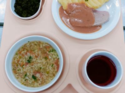 Posiłek na dzień 04.11.2025 roku - obiad dieta łatwostrawna