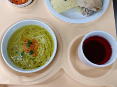 Posiłek na dzień 12.11.2025 roku - obiad dieta łatwostrawna.