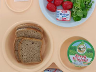 Posiłek na dzień 12.11.2025 roku - kolacja dieta cukrzycowa - dieta z ograniczeniem łatwo przyswajalnych węglowodanów.