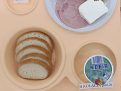 Posiłek na dzień 13.11.2025 roku - kolacja dieta łatwostrawna bogatobiałkowa.