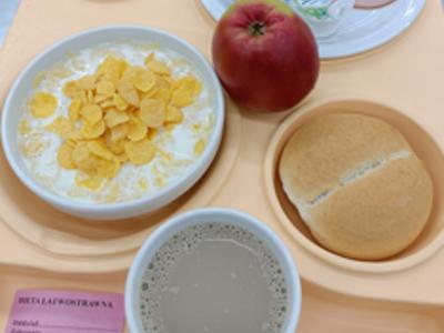 Posiłek na dzień 20.11.2025 roku - śniadanie dieta łatwostrawna.