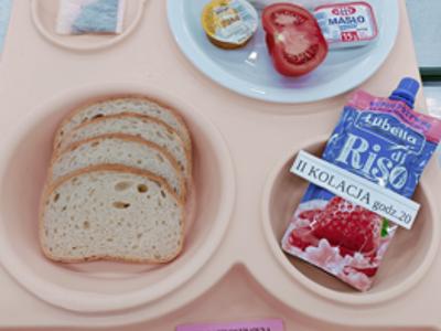 Posiłek na dzień 28.11.2025 roku - kolacja dieta łatwostrawna.