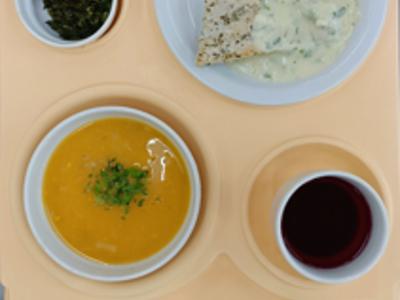 Posiłek na dzień 24.11.2025 roku - obiad dieta łatwostrawna.