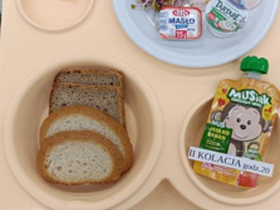 Posiłek na dzień 24.11.2025 roku - kolacja dieta podstawowa.