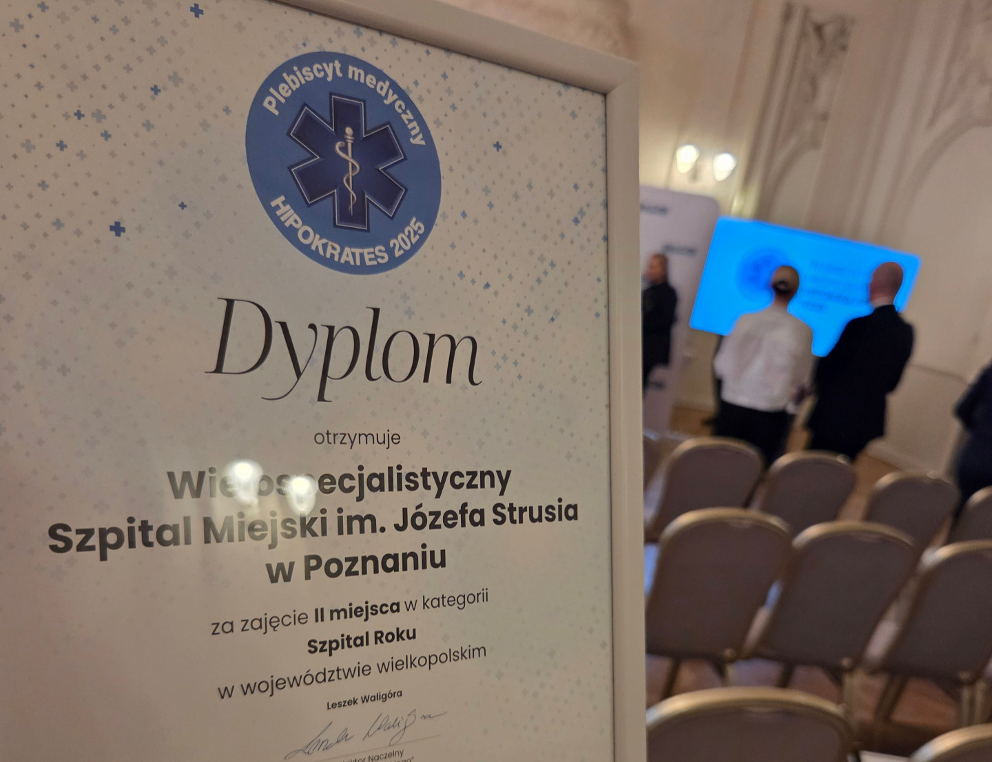 Dyplom plebiscytu Hipokrates 2025