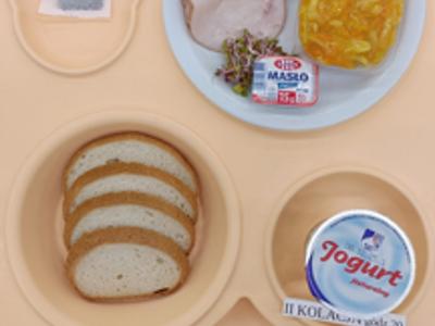 Posiłek na dzień 02.12.205 roku - kolacja dieta łatwostrawna bogatobiałkowa.