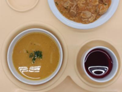 Posiłek na dzień 04.12.2025 roku - obiad dieta łatwostrawna.