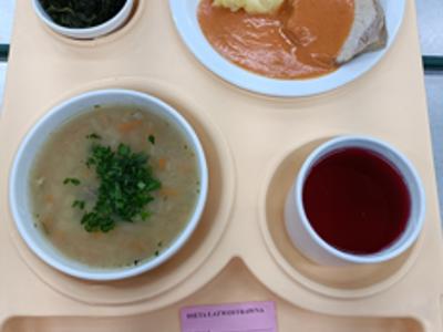 Posiłek na dzień 11.12 2025 roku - obiad dieta łatwostrawna