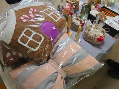 poduszka na kiermaszu 