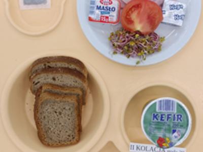 Posiłek na dzień 15.12.2025 roku - kolacja dieta cukrzycowa - dieta z ograniczeniem łatwo przyswajalnych węglowodanów.