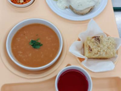 Posiłek na dzień 31.12.2025 roku - obiad dieta łatwostrawna.