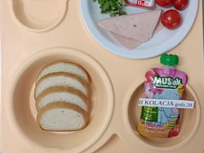 Posiłek na dzień 07.01.2026 roku - kolacja dieta łatwostrawna.