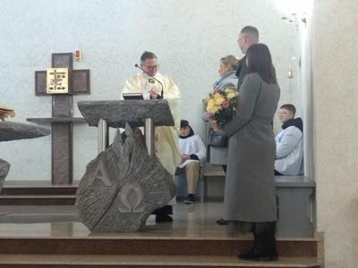 Msza Święta w kaplicy Niepokalanego Serca Najświętrzej Maryi Panny w Sucuminie.