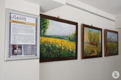 Wystawy i wernisaże w Galerii Leśnej oraz Kuźni Kultury "Dawna Kaplica"