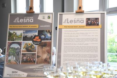 Wystawy i wernisaże w Galerii Leśnej oraz Kuźni Kultury "Dawna Kaplica"