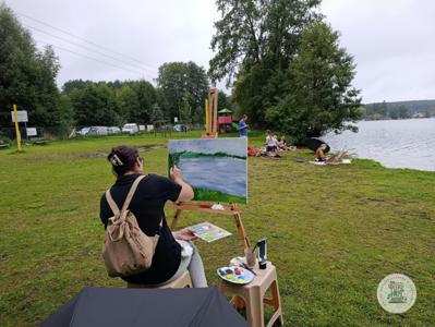 Plener malarski w Pluskach -6-09-2025