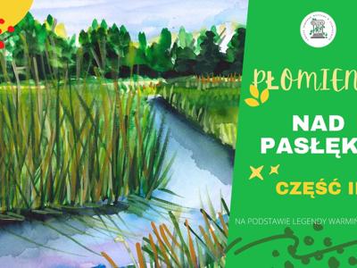 Baner Płomienie nad Pasłęką