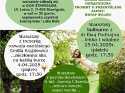 Plakat projektu Kobiece plany, czas na zdrowe zmiany