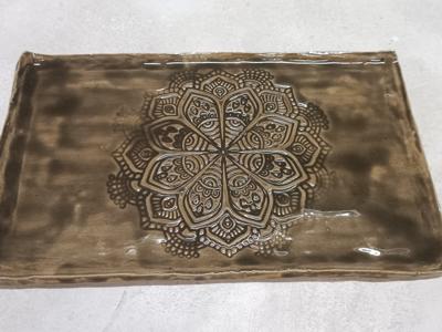 ceramiczna taca