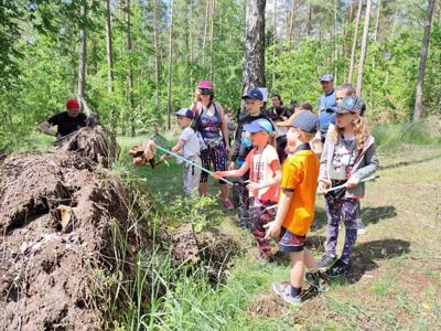 Relacja z DZIKIEGO SPACERU realizowanego w ramach RekreAKCJI/ Zielonowo 07.06.2025