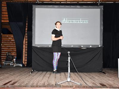Spektakl "HERSTORIE" w wykonaniu Izabeli Mańkowskiej-Salik