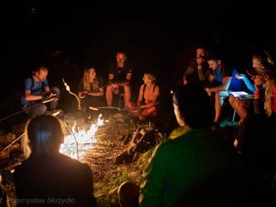 Nocna gra terenowa „Orientuj się!” w gminie Stawiguda realizowana w ramach RekreAKCJI/ Stawiguda/ 19.07.2025