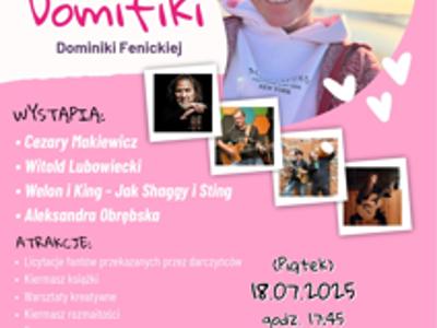 Z kulturą po zdrowie- wydarzenie charytatywne dla Dominki/ 18.07.2025