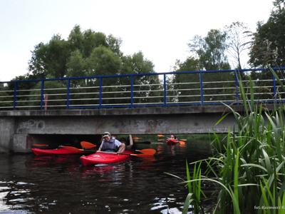 Relacja z pierwszego spływu kajakowego Łyną realizowanego w ramach RekreAKCJI/ 20.07.2025