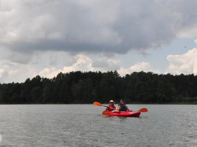 Relacja z pierwszego spływu kajakowego Łyną realizowanego w ramach RekreAKCJI/ 20.07.2025