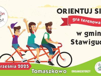 ORIENTUJ SIĘ w gminie Stawiguda! Gra terenowa realizowana w ramach RekreAKCJI/ Tomaszkowo/ 06.09.2025